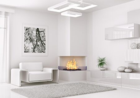 Gas log fireplace maintenance